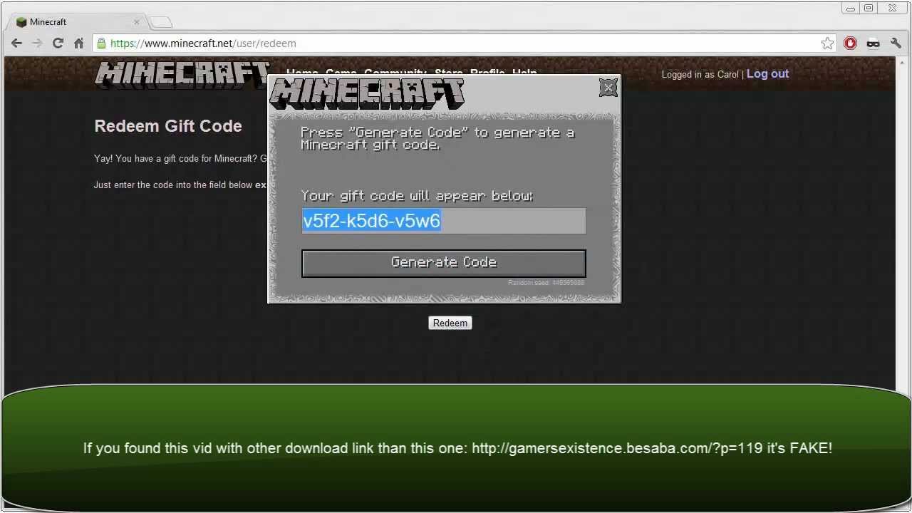 minecraft code generator download
